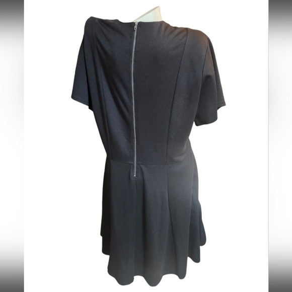 Sourpuss, Black Women's Dress With Studded Collar - Picture 9 of 14